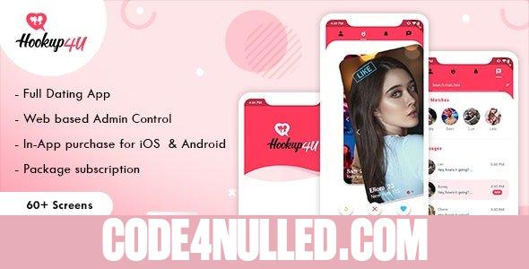 Hookup4u (5 January 2021) – A Complete Flutter Based Dating App with Admin