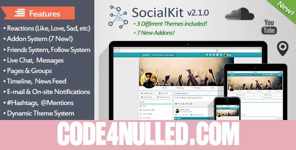 SocialKit v2.1.0 - The Ultimate Social Networking Platform