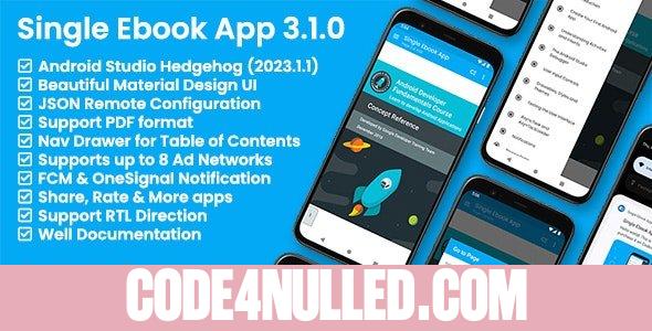 Single Ebook App v3.1.0