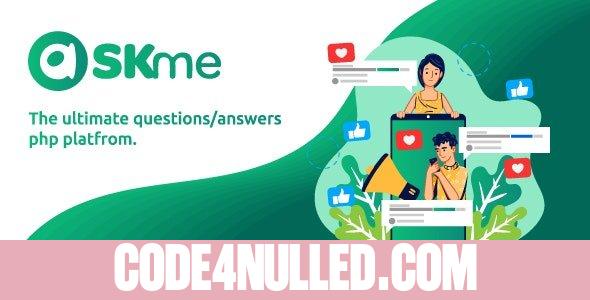 AskMe v1.1 - The Ultimate PHP Questions & Answers Social Network Platform - nulled