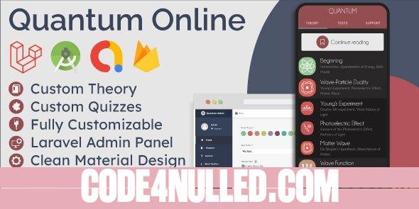 Educational App (Theory & Quizzes) + Admin Panel v1.0