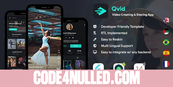 TikTok App v2.2 - Video Creating Android App Template + Short Video iOS App Template