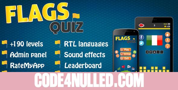 Flags Quiz - Android Game + Admin Panel