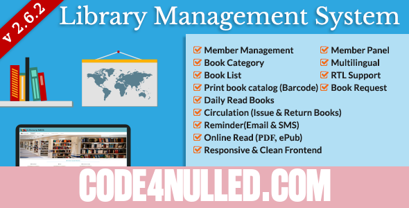 Library Management System (LMS) v2.6.2