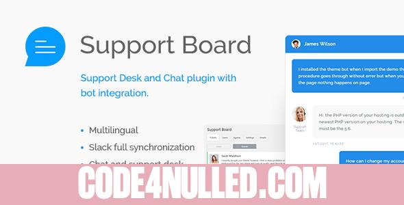 Support Board v1.2.8 - Chat And Help Desk