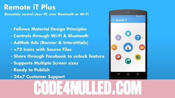Remote iT Plus - Control your PC + Admob + Share