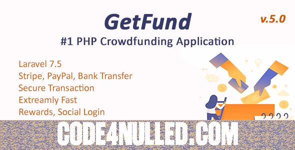 GetFund v5.2 - A Professional Laravel Crowdfunding Platform