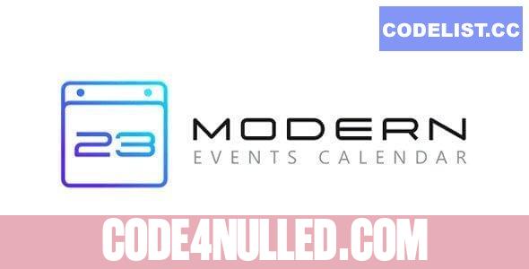 Webnus Modern Events Calendar Pro v7.4.0 + Addons