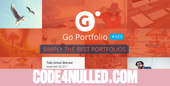 Go Portfolio v1.7.1 - WordPress Responsive Portfolio