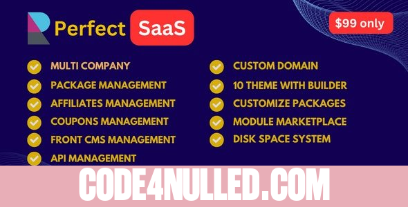 Perfect SaaS v1.2.2 - Powerful Multi-Tenancy Module for Perfex CRM
