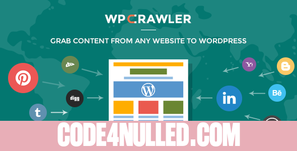 WP Crawler v1.1.3 - Grab Any Website Content To WordPress