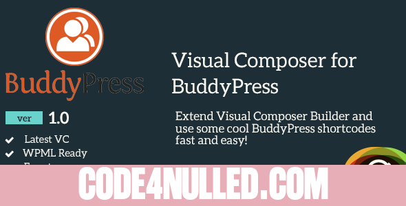BuddyPress for Visual Composer