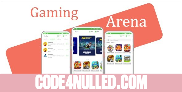 Gaming Arena v1.0 - gaming fantasy tournament app (MPL clone)