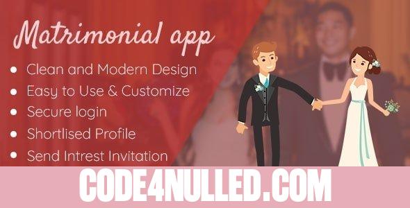 Matrimonial - Wedding App - Admin Panel - Website
