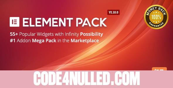 Element Pack v1.10.0 - Addon for Elementor Page Builder