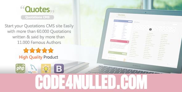 Quotes v1.0.4 - Quotation CMS