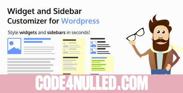 Widget and Sidebar Customizer for Wordpress v2.0.2