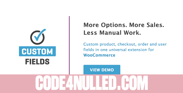 WooCommerce Custom Fields v2.2.4