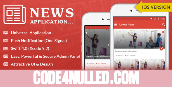 iOS News App - Swift4