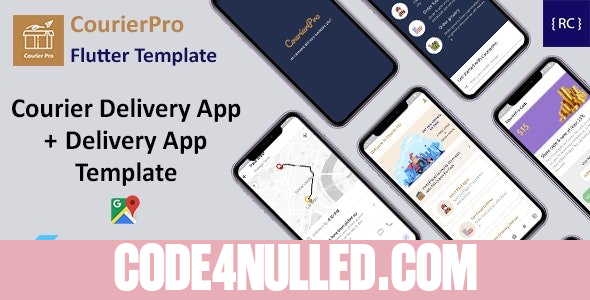 CourierPro v2.6 - Courier Delivery Flutter 3 App Template