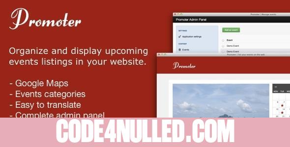 Promoter - Upcomin Events Listing