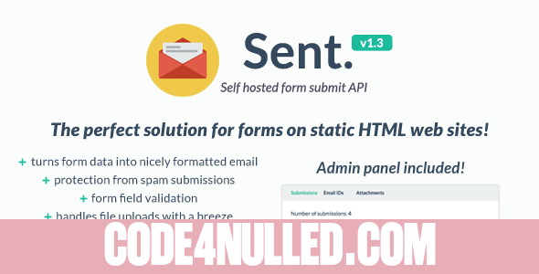 Self hosted form submit API v1.3