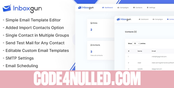 InboxGun v1.0.2 - Email Marketing Application