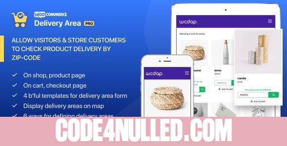 WooCommerce Delivery Area Pro v2.1.8
