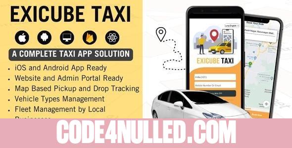Exicube Taxi App v3.5.0