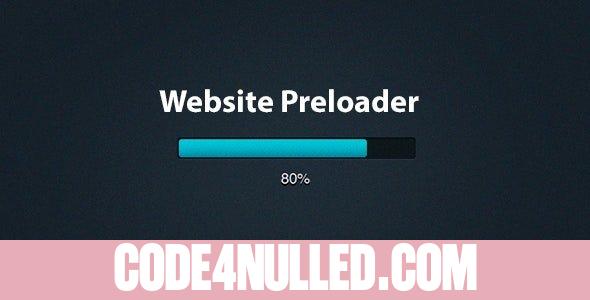 Progress Loader v1.0.2 - WordPress Site Preloader