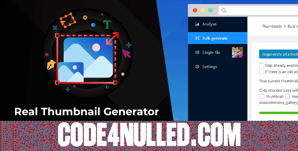 WordPress Real Thumbnail Generator v2.3.8