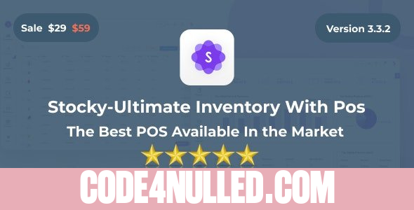 Stocky v3.3.1 - Ultimate Inventory Management System with Pos