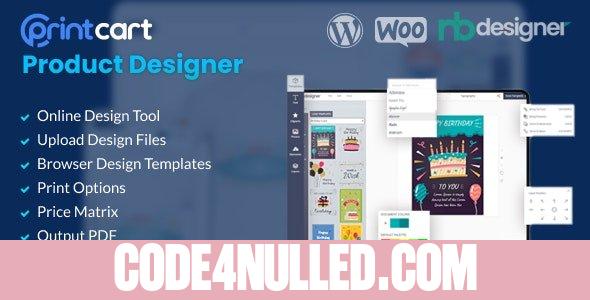 Printcart Product Designer v1.2.3 - WooCommerce WordPress