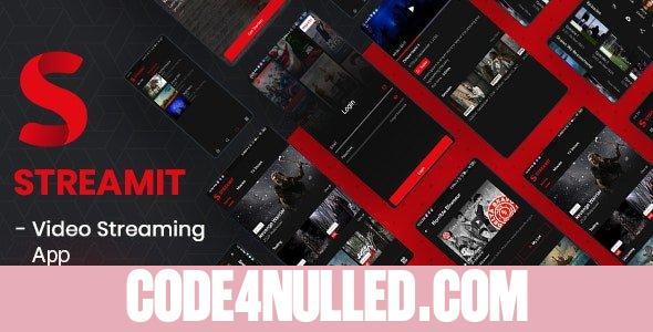 Streamit v4.0 - Flutter Full App For Video Streaming With Wordpress Backend