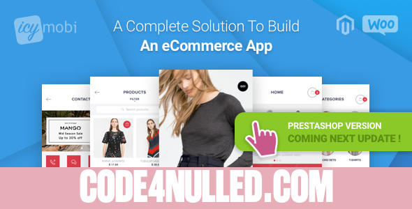 IcyMobi – All-in-one E-commerce App Solution