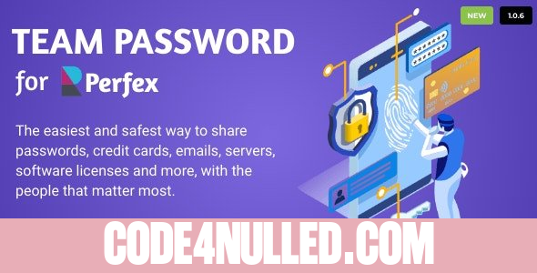 Team Password for Perfex CRM v1.0.6