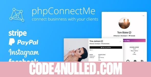 phpConnectMe - Instagram Custom Social Profile