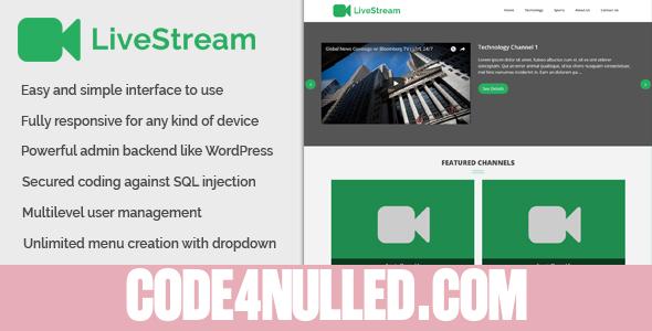 LiveStream - Live Channel and Live Stream Website