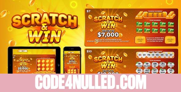 Scratch & Win v1.2 - HTML5 Game
