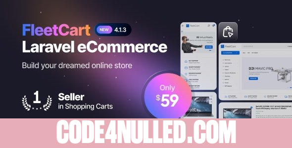 FleetCart v4.7.5 - Laravel Ecommerce CMS - nulled