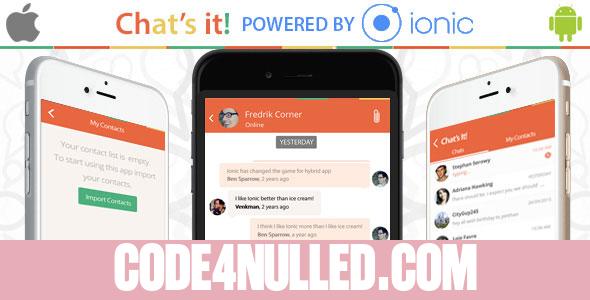 What’s App Chat Clone – An Ionic Framework ,Socket.io and Nodejs Full Hybrid App