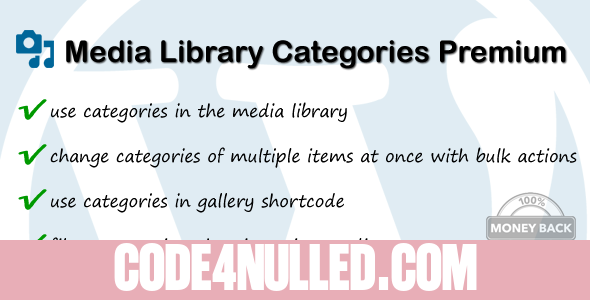 Media Library Categories Premium v2.4.2