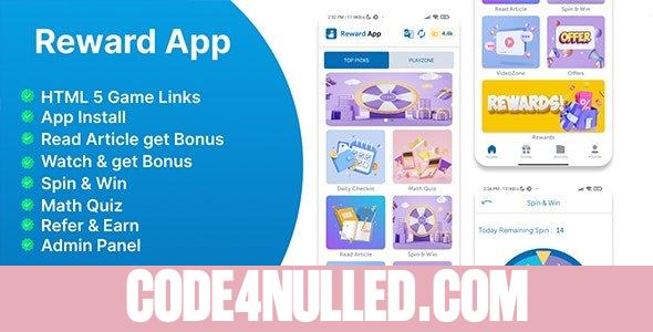Reward App Lucky Spin + Start App ads + Adcolony v5.6