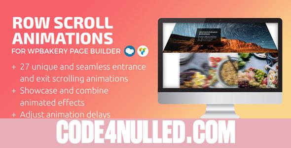 Row Scroll Animations for WPBakery Page Builder v1.3