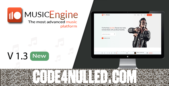 MusicEngine v1.3.1 - Social Music Sharing Platform