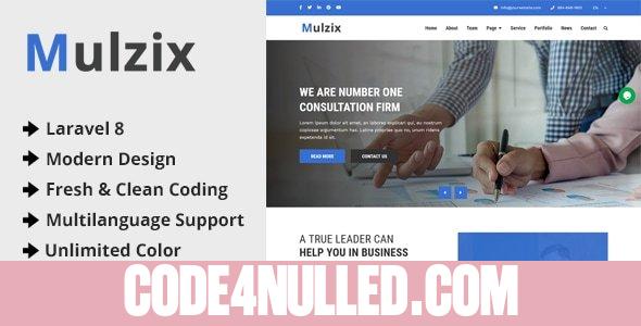 Mulzix v2.0 - Multipurpose Business and Agency CMS