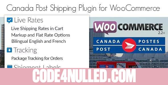 Canada Post Woocommerce Shipping Plugin v1.7.10