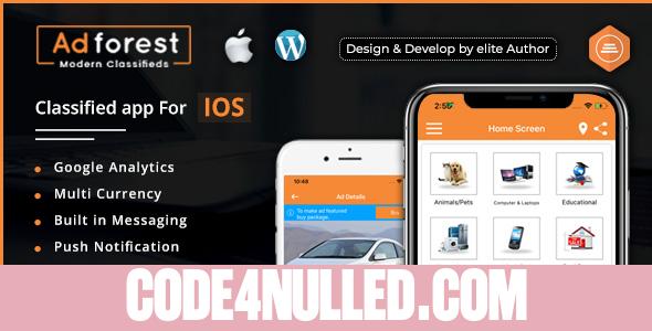 AdForest v3.5.5 - Classified Native IOS App