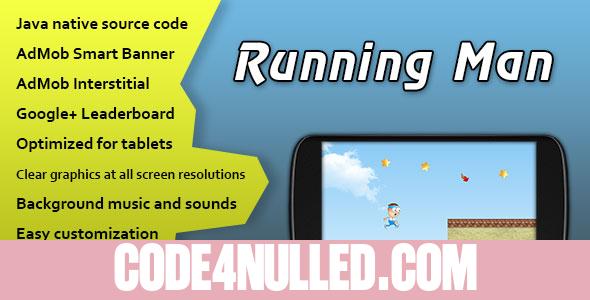 Running Man with AdMob and Leaderboard