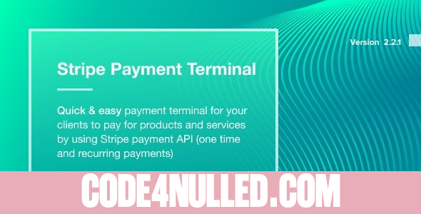 Stripe Payment Terminal v2.2.1